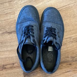 VANs Black Denim